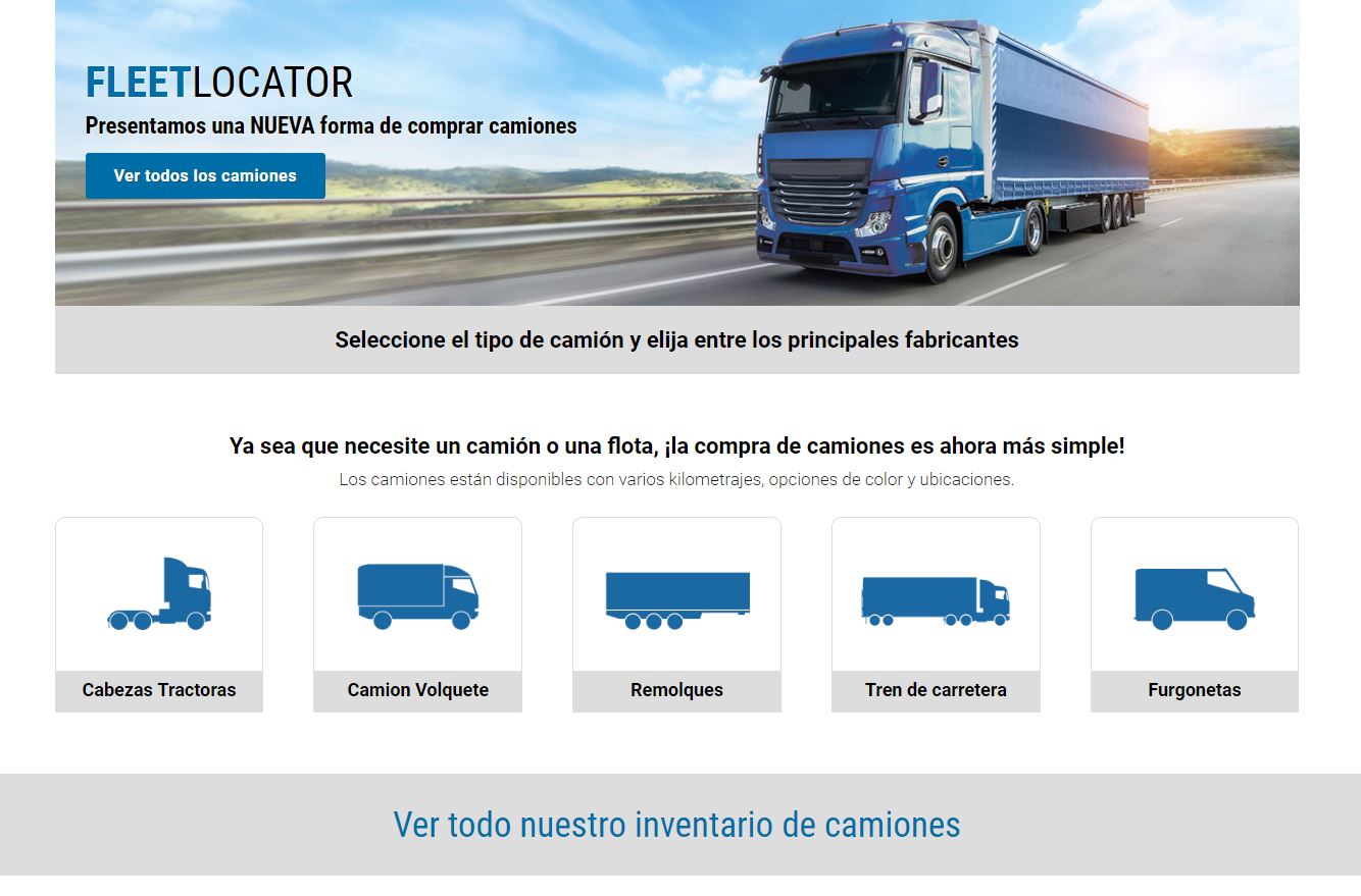 Ritchie Bros. presenta FleetLocator: una nueva forma de buscar, financiar y comprar camiones en Europa. Disponible en IronPlanet, FleetLocator ayuda a los compradores a encontrar los camiones ideales para sus necesidades 